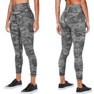 LULULEMON ATHLETICA Wunder Under Hi-Rise 7/8 Tight 25' Size 6